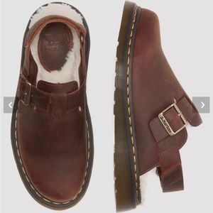 JORGE II FAUX FUR LINED SLINGBACK MULES